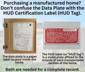 Data plate and HUD tag explanation